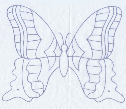 Vintage embroidery transfer - embroidery,