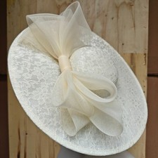 ivory large lace hatinator