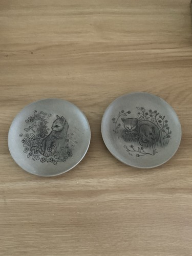 Pair vintage poole pottery - pair,