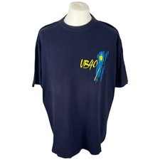 Ub40 T Shirt XL Men Blue VTG Ub40 Tour Concert 1993 European Single Stitch