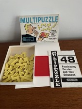 VINTAGE BOXED SPEARS GAMES MULTIPUZZLE 1960s GAME COMPLETE 
