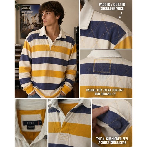 Y2k crew rugby shirt - y2k,