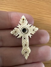 Antique Carved Stanhope Cross