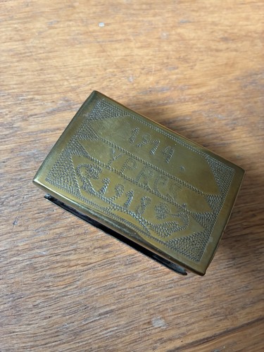 Trench art brass - trench,