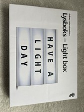 A4 Letter Light Box Sign