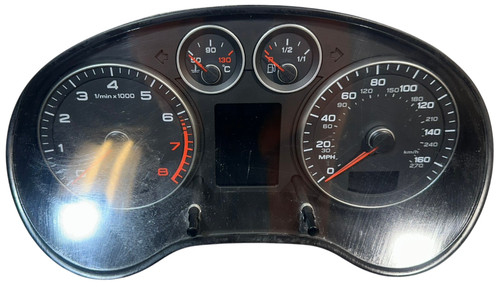 2008 audi 8p - a3, speedometer
