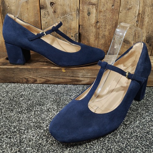 Clarks womens blue suede - clarks,