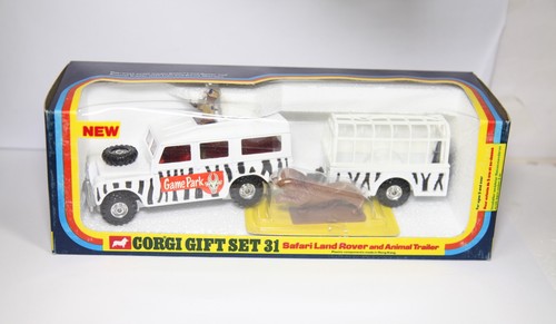 Corgi gift set safari land - 31,