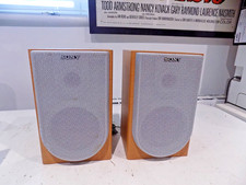 Sony SS-CNE3 Bookshelf Speakers 23cm High Genuine Tested Working
