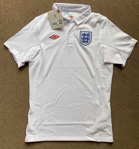 England 2010 football shirt - football,