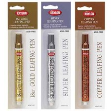 Krylon® Leafing Pen 9.85ml | Rose Gold | 18KT Gold | Silver |