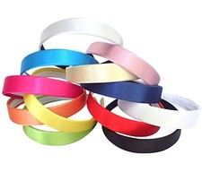 SATIN HEADBANDS WIDE SATIN