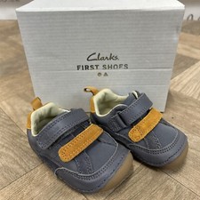 Clarks Toddler Tiny Fawn Grey