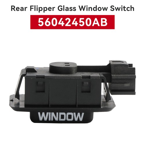 Rear flipper glass window - flipper,