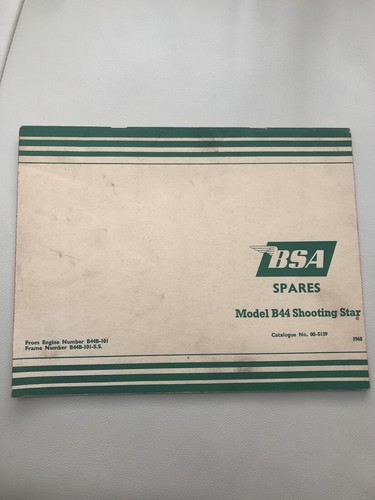 Bsa 1968 b44 shooting star - bsa,