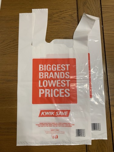 Vintage kwik save carrier - vintage, bag