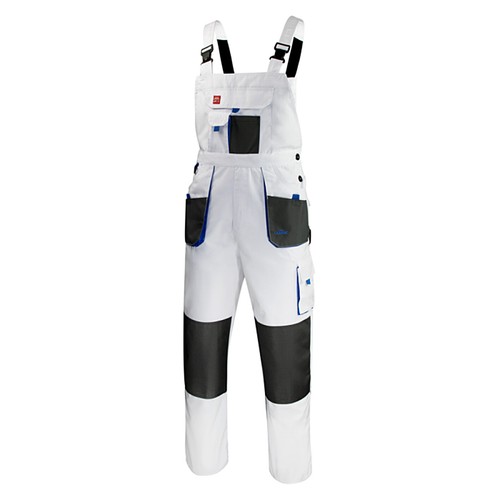 Mens white bib - mens, brace