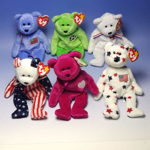 Beanie babies bear bundle - beanie,