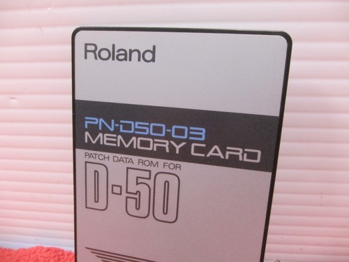 Roland d50 patch data - roland,