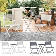 3 Pieces Outdoor Bistro Set