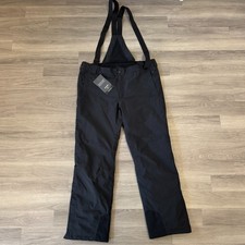 Schoffel Ski Salopettes Mens W42 Black Ski Bern1 Insulated Waterproof Trousers 