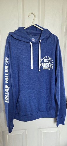 Rangers blue hoodie jumper - rangers,