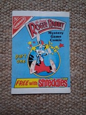 Nabisco Shreddies Cereal Card Roger Rabbit.