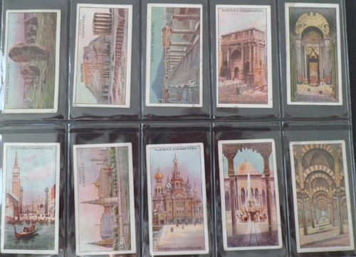 Players cigarette cards - players, in