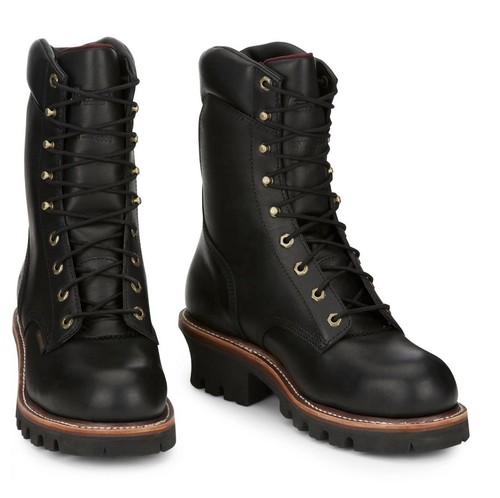 Chippewa super logger boots - super, 10