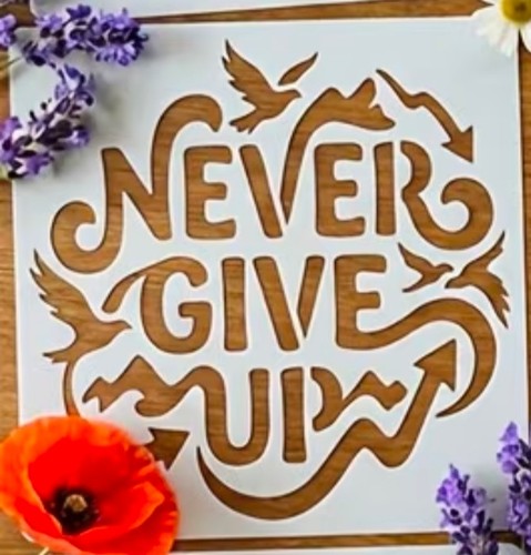 Never give 10cm - give, washable