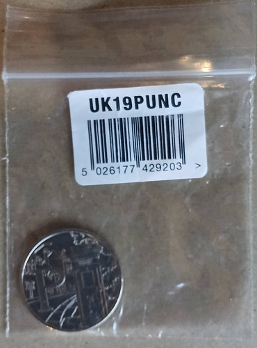 2019 post box 10p coin - 2019,