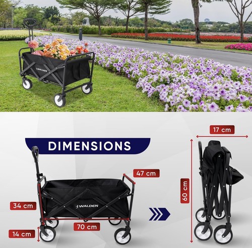 Walden foldable camping cart - ,