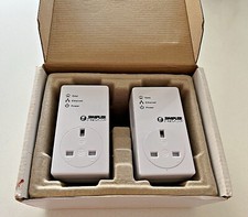 2x BT ‘SIMPLER’ ‘VISION’ DIGITAL HOMEPLUG POWERLINE ETHERNET ADAPTERS 200Mbps