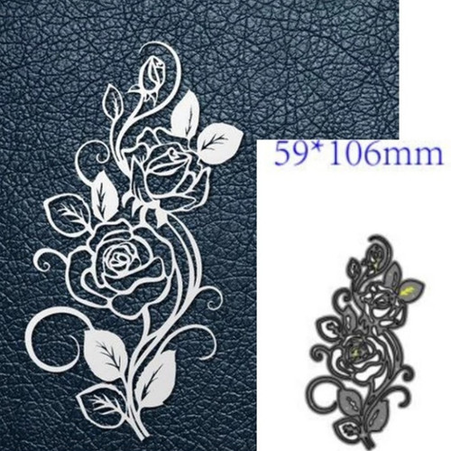 Bouquet rose flower metal - of,
