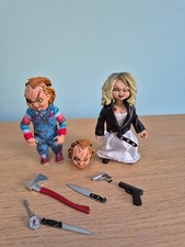 NECA Bride of Chucky Clothed Action Figures Chucky Tiffany 2 Pack