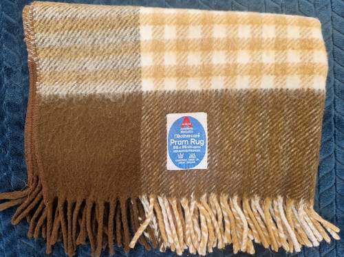 Mothercare vintage pram rug - vintage,