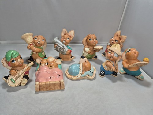 Pendelfin rabbits boxed - x,