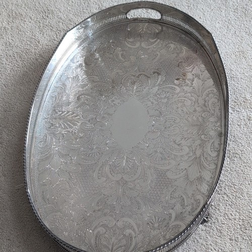 Vintage silver plated serving - vintage,