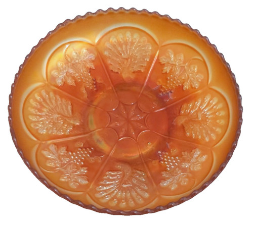 Fenton carnival glass peacock - fenton,