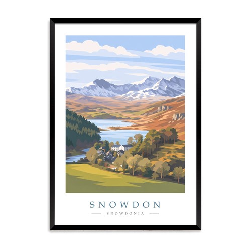 Snowdon mountain range - snowdon,