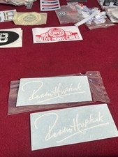 PAIR Classic Mini PADDY HOPKIRK Bonnet Stripe Signature Decal Sticker Graphic