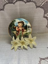 HUMMEL DANBURY MUSIC BOX COLLECTION LITTLE FIDDLER WORKING MUSIC BOX MINT FIRST