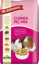 Mr Johnsons Supreme Guinea Pig Mix Food Fibre Grass Cereal Pellets 2.25kg
