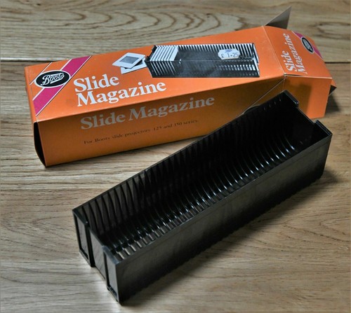 Slide projector tray for - , boots