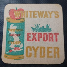 Whiteways Cider Beer Mat Uk