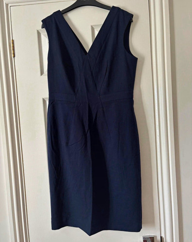 Reiss navy sheath dress - reiss,