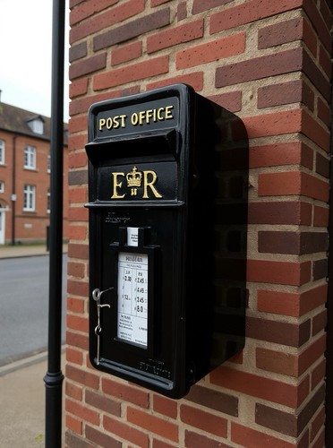 Cast iron post office - cast,
