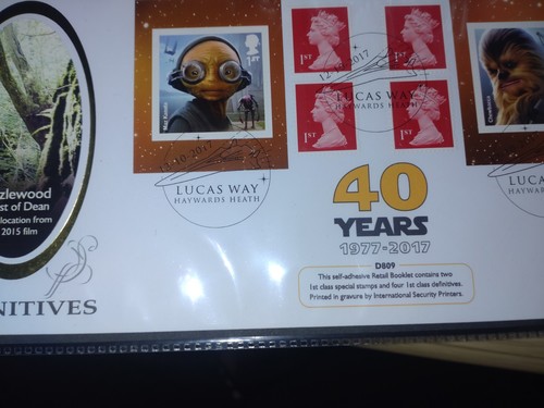Star wars prestige stamp - prestige,