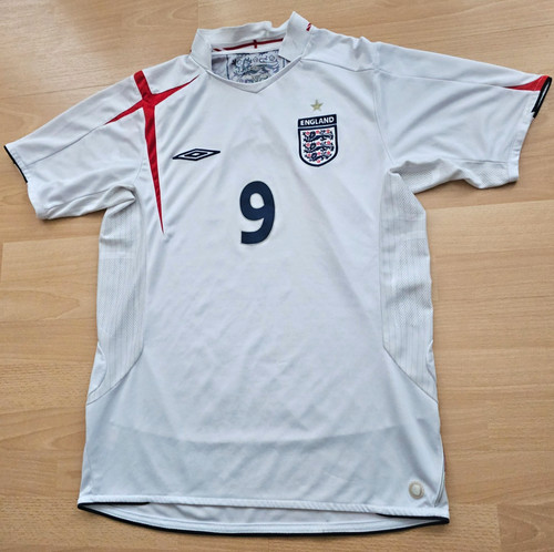 Authentic england rooney 9 - rooney, #9
