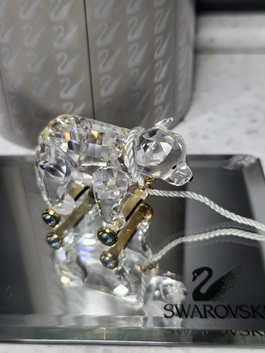 Swarovski crystal teddy bear - crystal,